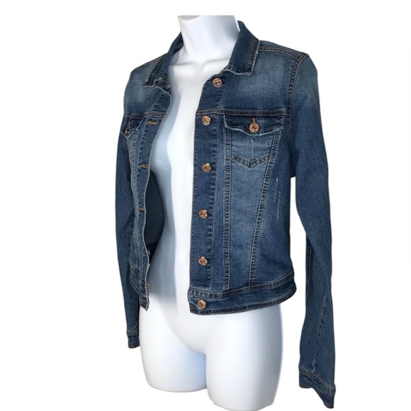 Love Tree Jackets & Blazers - Love Tree Denim Jacket | Blue | Small